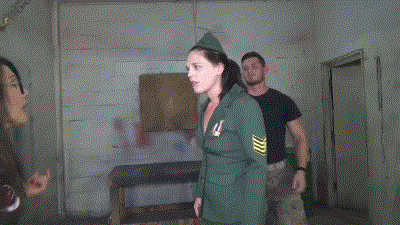 milfgigi.com - SERGEANT BOUND, FACE FUCKED & HUMILIATED BY TWO PRIVATES thumbnail